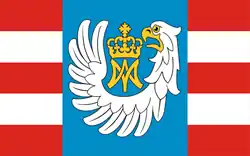 Vlag van gemeente Nowe Piekuty