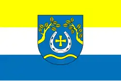 Vlag van gemeente Nowosolna