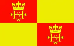 Vlag van gemeente Olsztyn