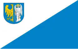 Vlag van gemeente Ornontowice