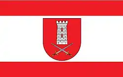 Vlag van gemeente Osiek