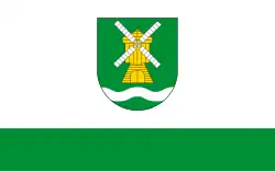Vlag van gemeente Ostaszewo