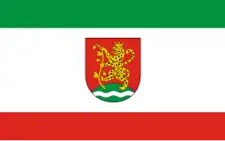 Vlag van gemeente Ostrówek