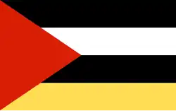 Vlag van gemeente Perzów