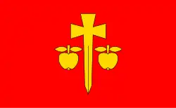 Vlag van gemeente Pniewy