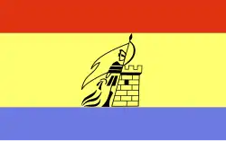 Vlag van gemeente Polska Cerekiew