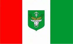 Vlag van gemeente Rudniki