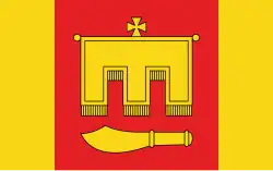 Vlag van gemeente Rybno