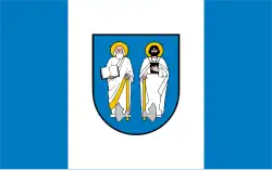 Vlag van gemeente Rząśnia