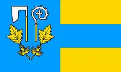 Vlag van gemeente Rzepiennik Strzyżewski