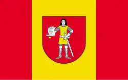 Vlag van gemeente Słaboszów