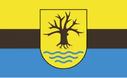 Vlag van gemeente Stary Dzierzgoń