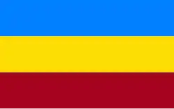 Vlag van gemeente Stegna