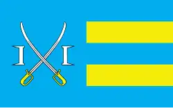 Vlag van gemeente Tłuchowo