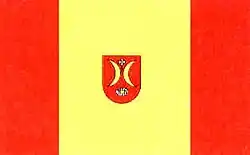 Vlag van gemeente Turośń Kościelna