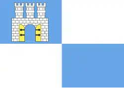 Vlag van gemeente Ujazd