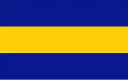 Vlag van gemeente Wieliszew