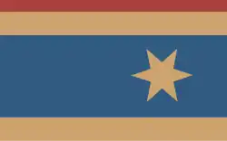 Vlag van gemeente Wilków