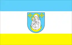 Vlag van gemeente Wysokie Mazowieckie