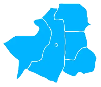 Ligging in het woiwodschap