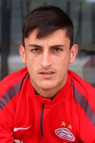 Boljević bij PSV, juli 2014.