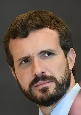 Pablo Casado in 2019