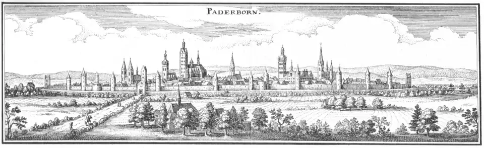 Merian-ets van Paderborn (1647)