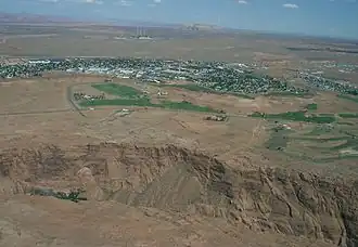 Page vanuit de lucht