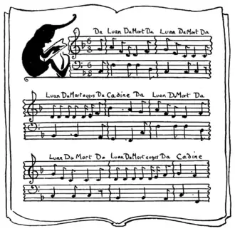 Het liedje van de elfen uit De legende van Knockgrafton