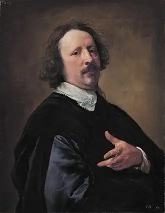 Portret van Gaspar de Crayer door Antoon van Dyck