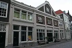 Pakhuis van de firma Jacob van Wageningen (1882) in de Grote Kerksbuurt te Dordrecht