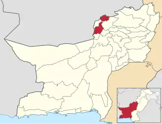 Kaart van Killa Abdullah