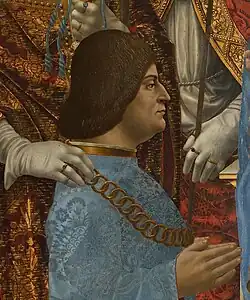 Detail, Ludovico Sforza