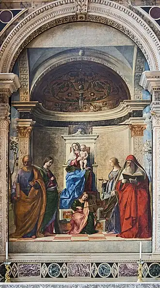 Giovanni Bellini: Altaarstuk van San Zaccaria