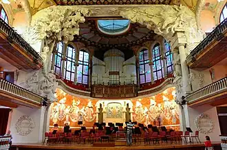 Concertzaal van het Palau de la Música