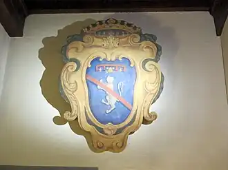 Wapen van de Niccolini in het Palazzo