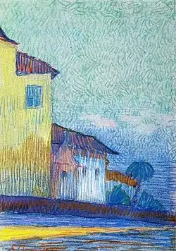 Palmboom in Bretagne