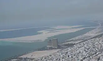 In 2007 was een deel van Palm Deira opgespoten