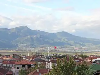 Uitzicht op Pamukova