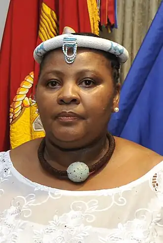 Nosiviwe Mapisa-Nqakula in 2012