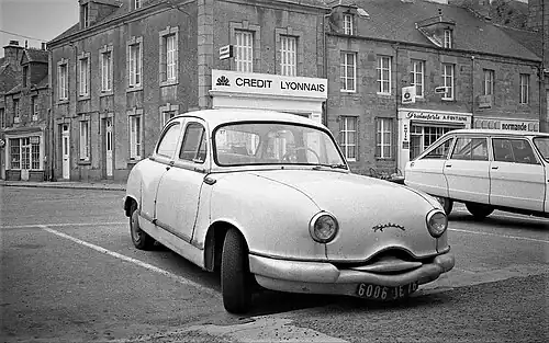 Panhard Dyna Z in 1978 in Frankrijk, Normandië