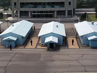 Barakken op de grens