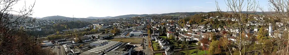 Gezicht op Attendorn