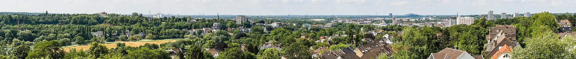 Gezicht vanaf de Bismarckturm