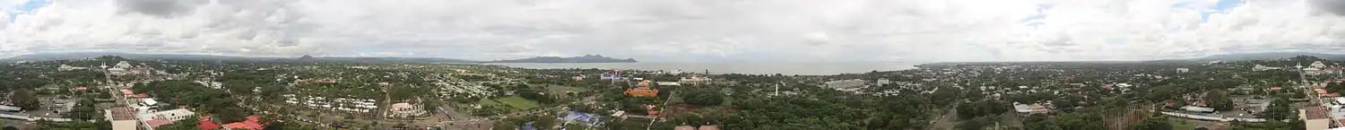 Panorama van Managua