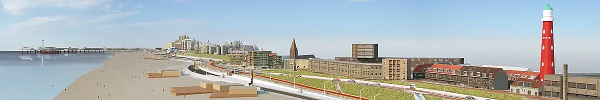 De Boulevard in Scheveningen