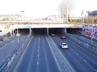 Irenetunnel vanuit het westen (2007)