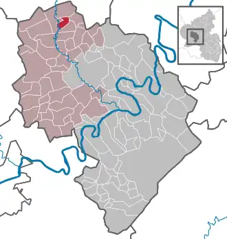 Kaart van Pantenburg