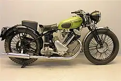 De P&M Panther 100 (600 cc) uit 1936
