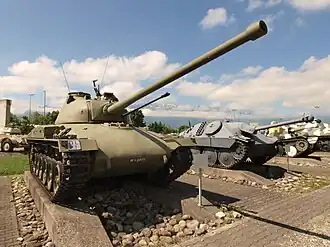 Panzer 58 in Pantsermuseum Thun, Zwitserland